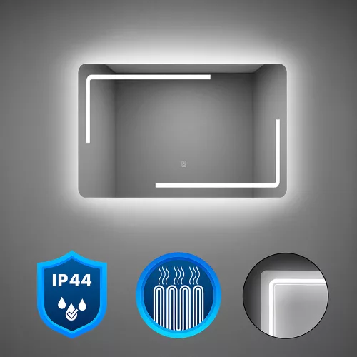 Oglindă Ada 80 cu iluminare LED