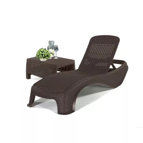 Zestaw ogrodowy Atlantic leżak ze stolikiem Corfu