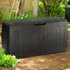Pojemnik ogrodowy ze sztucznego rattanu Hollywood 270L