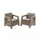 Zestaw foteli Corfu duo