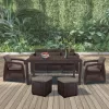 Zestaw mebli ogrodowych Corfu Love max duo cube