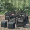 Zestaw mebli ogrodowych Corfu Relax duo cube