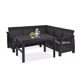 Zestaw narożny Corfu relax ze stolikiem lyon