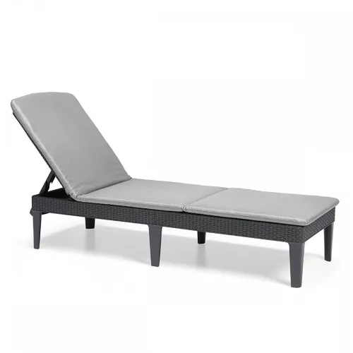 Leżak ogrodowy Jaipur z poduszką