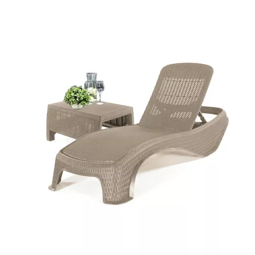 Atlantic kerti nyugágy set Corfu asztallal