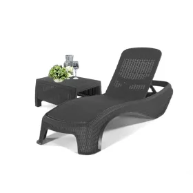 Zestaw ogrodowy Atlantic leżak ze stolikiem Corfu