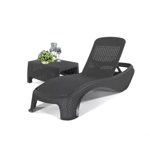 Zestaw ogrodowy Atlantic leżak ze stolikiem Corfu