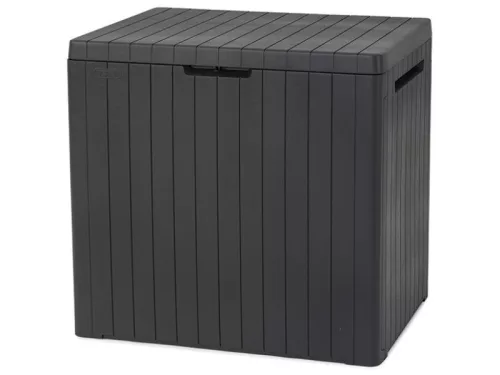 Miejski plastikowy pojemnik ogrodowy 113L