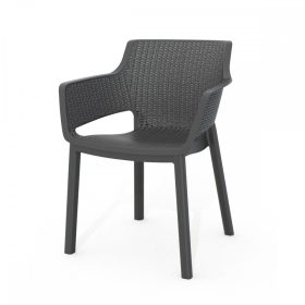 Plastikowe krzesło ogrodowe Eva