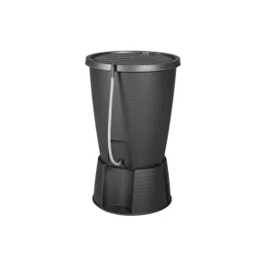   Plastikowy pojemnik na deszczówkę Indigo 220L z grafitowym wężem