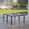 Podwójny plastikowy stół ogrodowy Julie