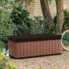 Pojemnik ogrodowy Darwin 380L brązowy