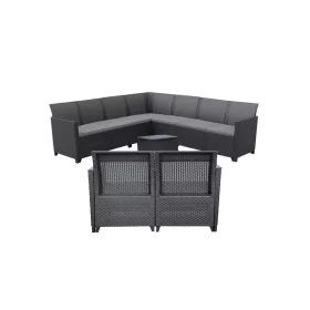   Claire V 9-osobowy zestaw mebli ogrodowych ze stołem do przechowywania vigo