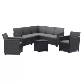   Claire IV 7 személyes kerti bútor garnitúra vigo tárolós asztallal