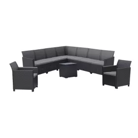   Claire IV 9-osobowy zestaw mebli ogrodowych ze stołem do przechowywania vigo