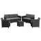 7-osobowy zestaw mebli ogrodowych Claire V ze stołem do przechowywania vigo