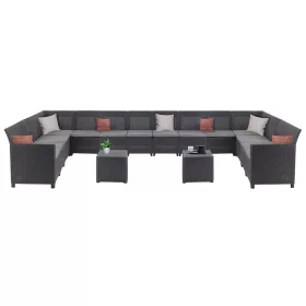   Claire IV 14 személyes kerti bútor garnitúra vigo tárolós asztallal