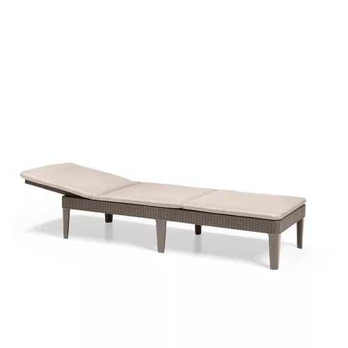 Leżak ogrodowy Jaipur z poduszką