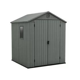 Plastikowy domek ogrodowy Darwin 6x6 zielony