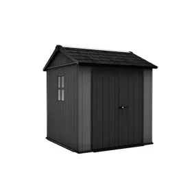 Newton 2.0 7x7,5 plastikowy domek ogrodowy szary