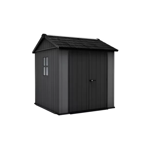 Newton 2.0 7x7,5 plastikowy domek ogrodowy szary