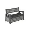 Plastikowa ławka ogrodowa/schowek Decocoat 227 L