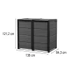 Pojemnik zewnętrzny Hide away 240 l