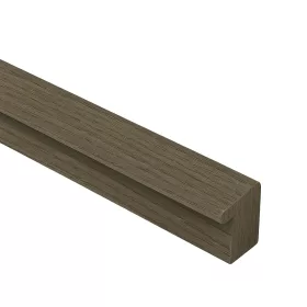 Listwa końcowa z efektem dębu oliwkowego 260x2,5x1,8 cm