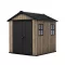 Plastikowy domek ogrodowy Apex 7,5x7/7x7,5