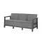 Scandi linea sofa ogrodowa 3-osobowa