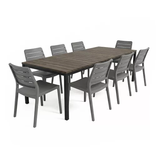 Zestaw mebli ogrodowych Porto Nova Prime 200 8+1