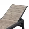 Plastikowy leżak ogrodowy Porto bez poduszek