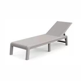 Plastikowy leżak ogrodowy Atlas bez poduszek