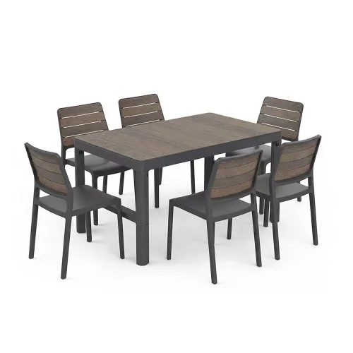 Zestaw mebli ogrodowych Deco Lyon 6+1