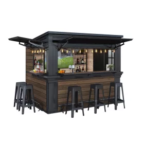 Plastikowy słupek ogrodowy Deco, domek ogrodowy