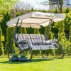 Leżak ogrodowy Ines z moskitierą