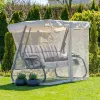 Leżak ogrodowy Ines z moskitierą