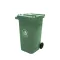 Pojemnik na odpady 240L ZIELONY