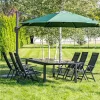 Kazuar zielony parasol ogrodowy 3.5M