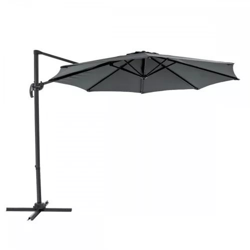Grafitowy parasol ogrodowy Kazuar 3,5 M
