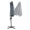 Grafitowy parasol ogrodowy Kazuar 3,5 M