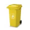 Pojemnik na odpady 120L ŻÓŁTY