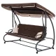 Huśtawka ogrodowa Megi brązowa