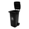 Pojemnik na odpady 120L CZARNY