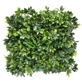 Aralia plastikowa zielona ściana 50x50 cm