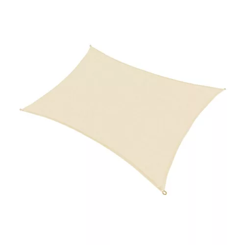 Żagiel przeciwsłoneczny Sunflow prostokąt 3x4 m beżowy