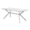 Stół ogrodowy Ballena ze szklanym blatem