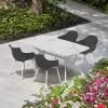 Stół ogrodowy Ballena ze szklanym blatem