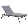 Leżak ogrodowy Vibe z regulowanym oparciem