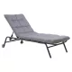 Leżak ogrodowy Vibe z regulowanym oparciem
